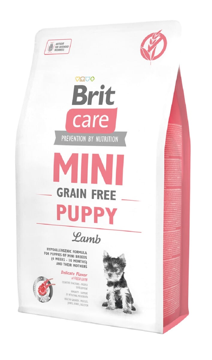 BRIT CARE KUTSIKA TÄISSÖÖT MINI LAMMAS 2KG* - Tootepilt