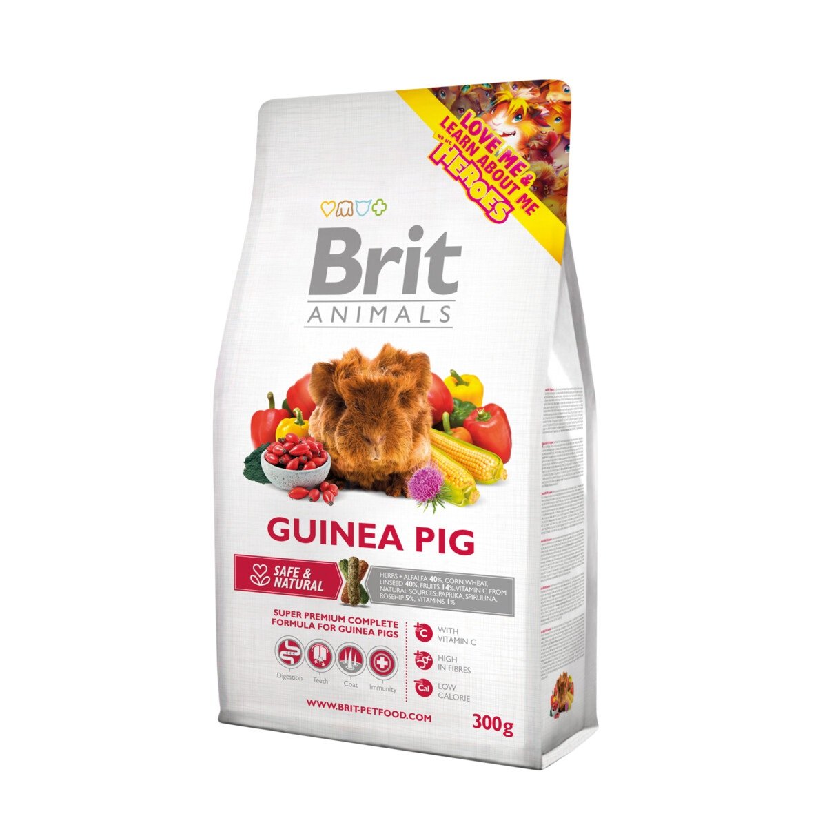 Brit Animals maistas jūrų kiaulytėms, 300g - 