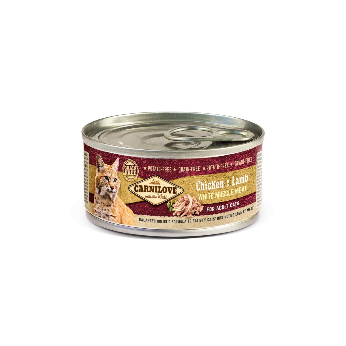 Carnilove konservai katėms su vištiena ir ėriena, 100 g - 