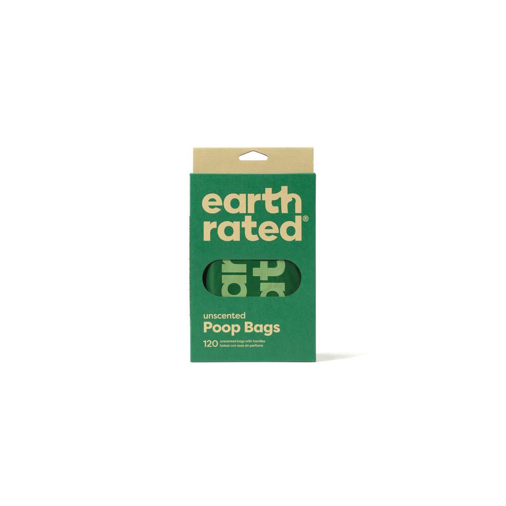 Earth Rated higieniniai maišeliai su rankenėlėmis, 120 vnt., levand.kv - 