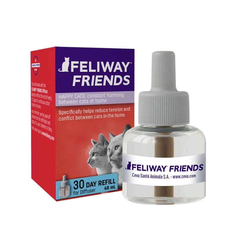 Feliway Friends difuzora kaķiem uzpildāmā pudelīte, 48 ml - Produkta attēls 1