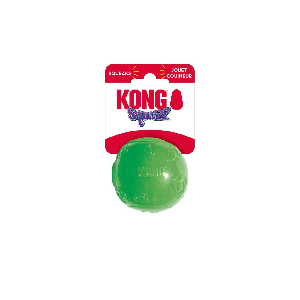 KONG SQUEEZZ ŽAISLAS ŠUNIMS KAMUOLYS, M DYDŽIO, ĮVAIRIŲ RŪŠIŲ - 