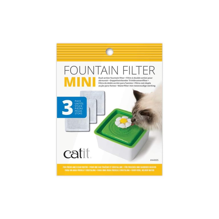 Catit Mini Flower fontano filtrai, 3 vnt.