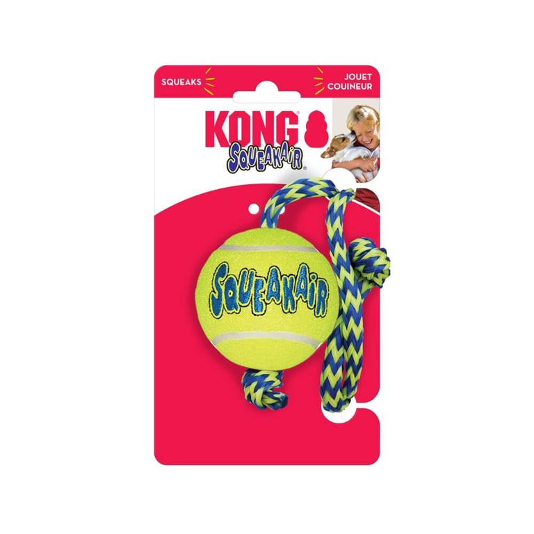 KONG SqueakAir bumba ar virvi, M