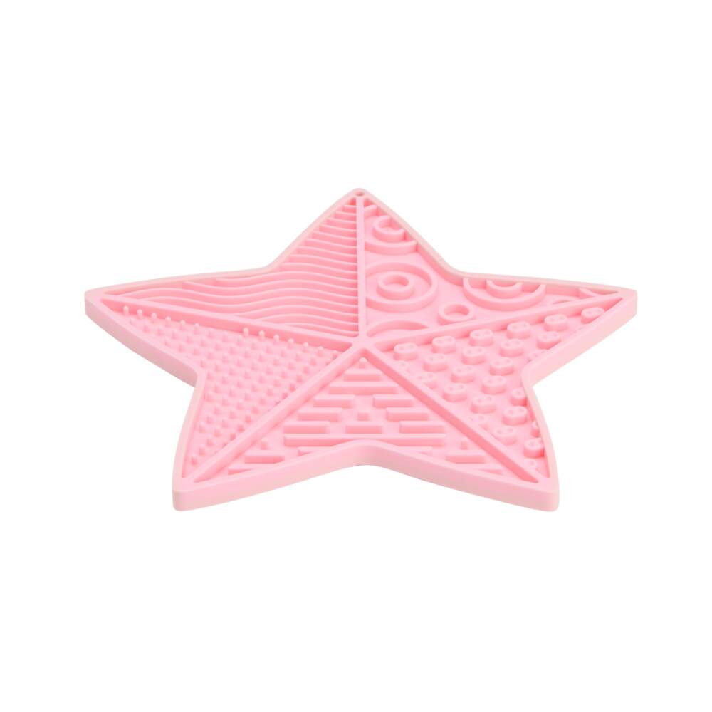 L&B SKANĖSTŲ KILIMĖLIS ŽVAIGŽDUTĖS FORMOS, 21X21CM ROŽINIS* # - 
