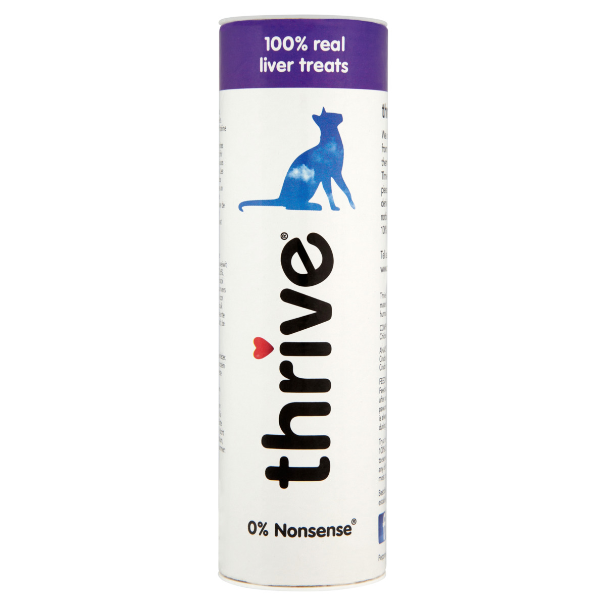 Thrive liofilizuoti skanėstai katėms 100 % vištienos kepenėlės, 25 g - 