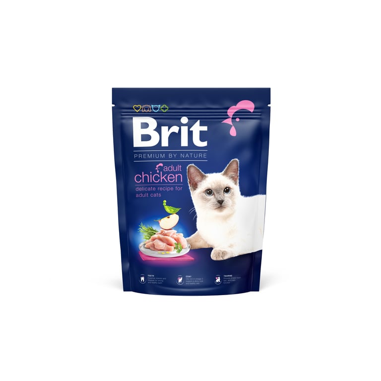 Brit Premium complete maistas katėms su vištiena 300g