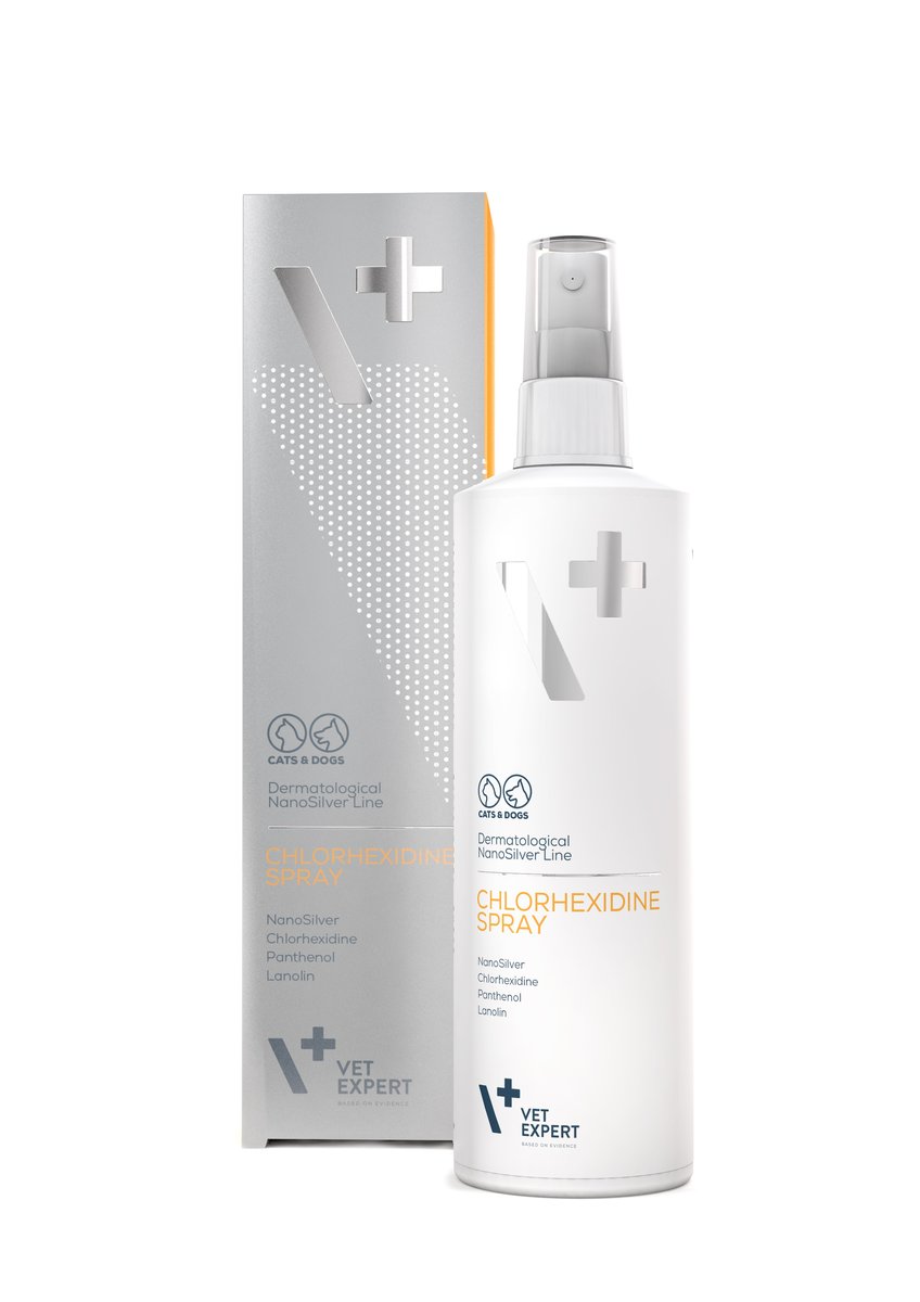 VetExpert Chlorhexidine 4% sprejs, 100ml - Produkta attēls
