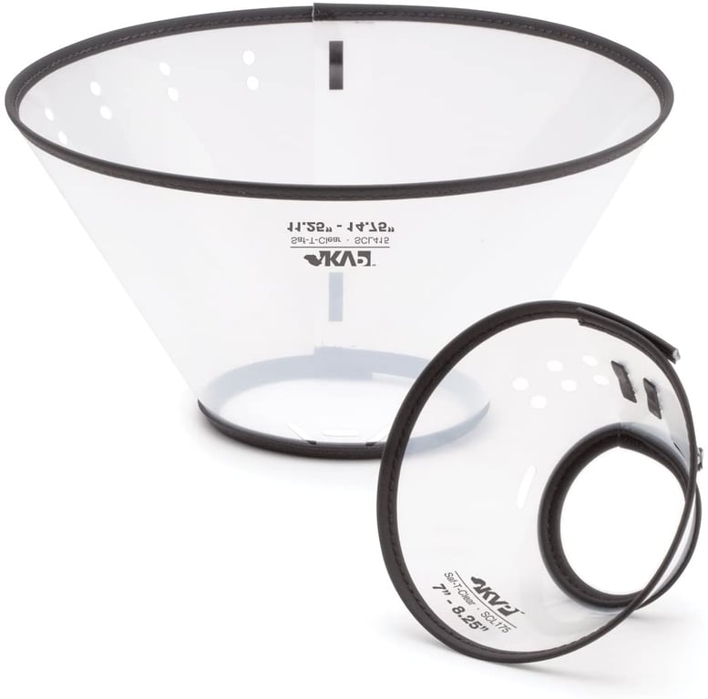 KVP koera plastkrae, kanditud, 12,5cm