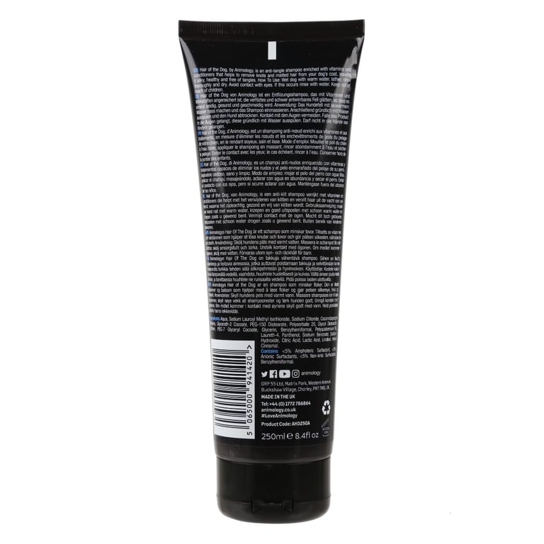 Animology Hair Of The Dog šampūnas 250ml -  2