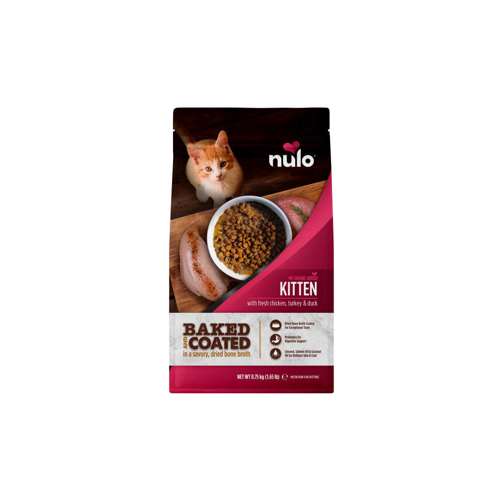 NULO B&C sausā barība kaķēniem, tītars/pīle, 2kg - Produkta attēls