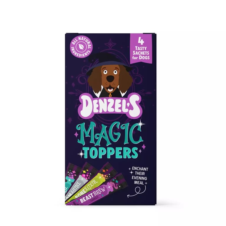 Denzel's Halloween Magic Toppers 4 × 15 g