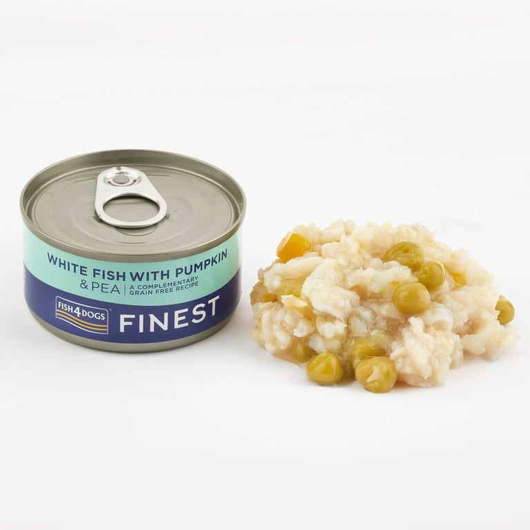 Fish4Dogs Finest konservai šunims su skumbre, moliūgu/žirneliais, 85 g -  6
