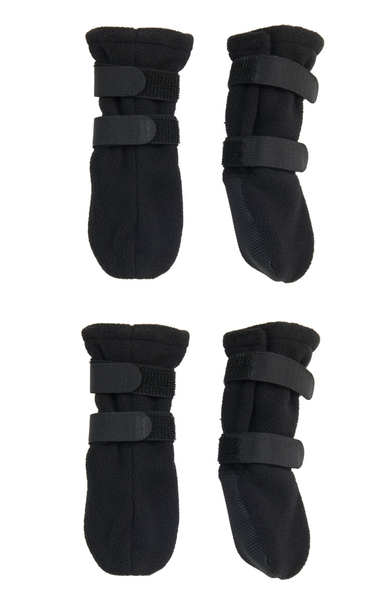 BASIC PAWS FLEECE BATAI, 4 VNT. M DYDIS, JUODOS SPALVOS* - 