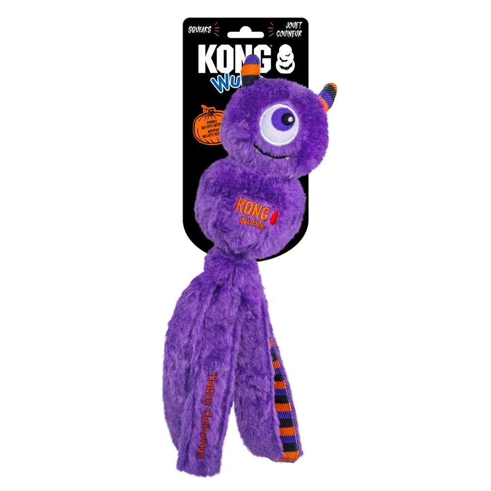 KONG Halloween Wubba Monster Purple L koera mänguasi - Tootepilt