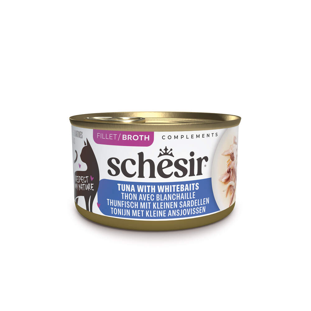 Schesir kassi konserv, tuunikala/väiksed kalad, 70 g - Tootepilt