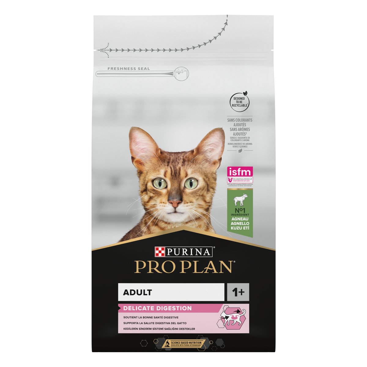 PRO PLAN Delicate sausā barība kaķiem, jērs, 1,5kg - Produkta attēls