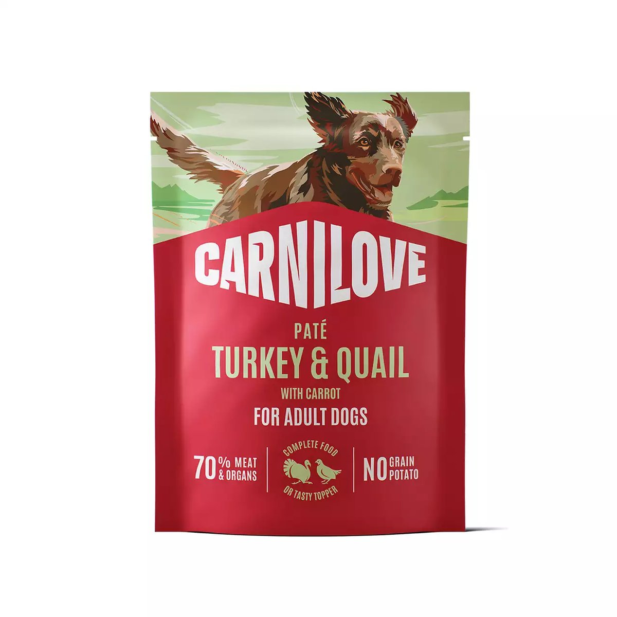 Carnilove koera einekotike, kalkun/vutt, 300 g - Tootepilt