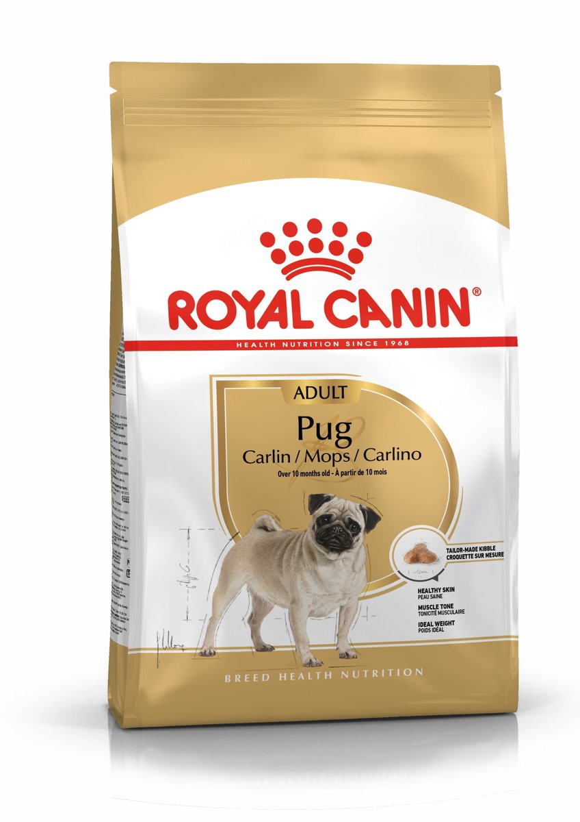 ROYAL CANIN sausā barība Mopšu šķirnes suņiem, 1,5kg - Produkta attēls 1