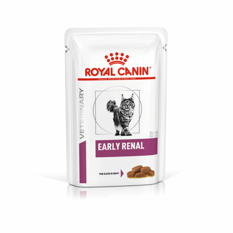 Royal Canin VD Early Renal erisööt kassile, konserv, 12 x 85 g - Tootepilt