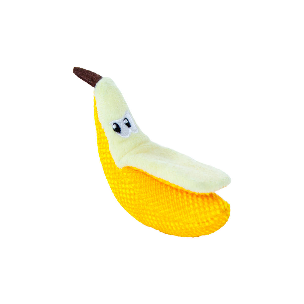 Interaktyvus žaislas katėms „Bananas“, 13 cm, geltona - 