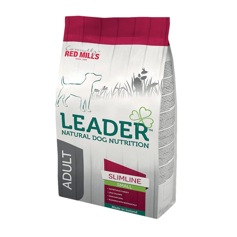 Leader Adult Slimline Small sausas maistas mažų veislių šunims, 2 kg -  2