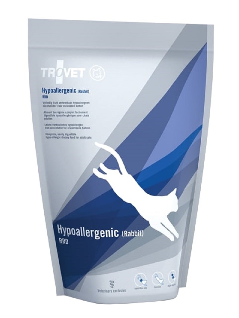 TROVET VD Hypoallergenic sausā barība ar truša gaļu, 500g - Produkta attēls