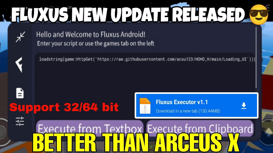 Скрипт fluxus. Fluxus EXECUTOR. Флуксус скрипты. Fluxus Android. Флюксус скрипты.