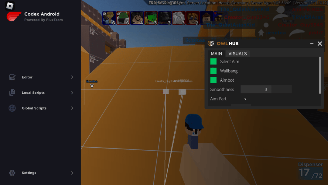 Roblox android exploits