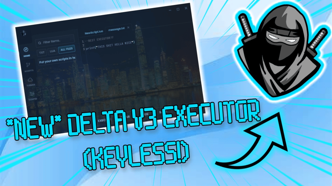 Delta V3 Executor Showcase _ [NEW] OP BEST Free Lvl 7 NO KEY Roblox ...