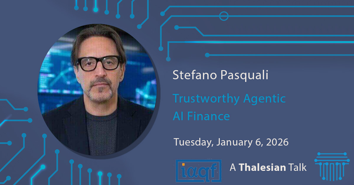 Stefano Pasquali: Trustworthy Agentic AI Finance