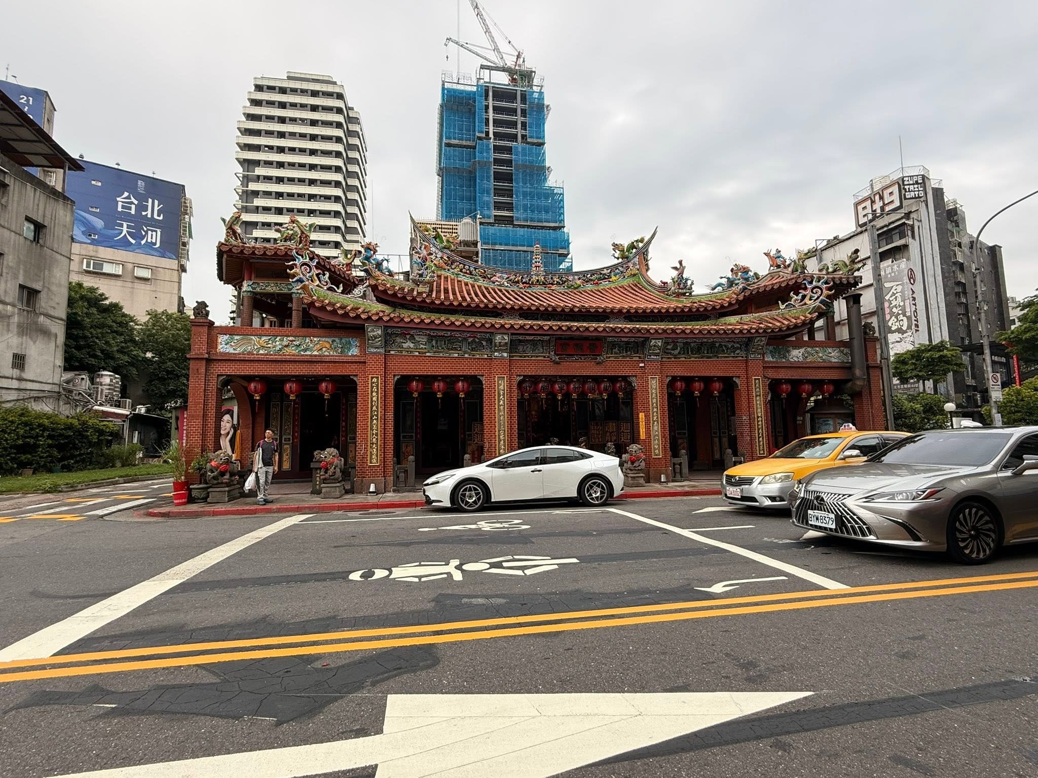萬華古蹟景點-艋舺清水巖祖師廟外觀