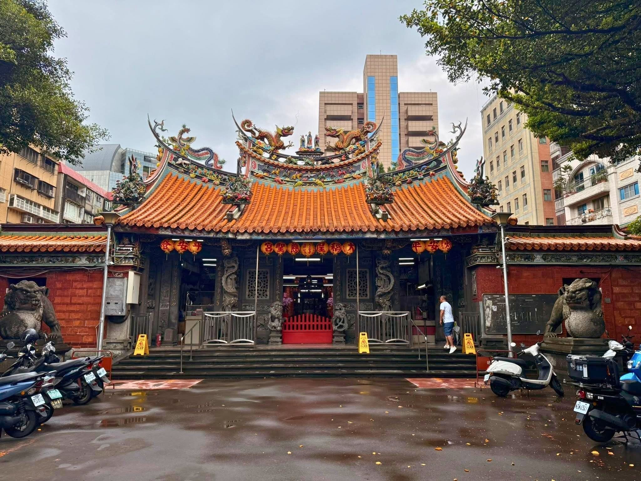 大稻埕一日遊景點-大稻埕慈聖宮外觀