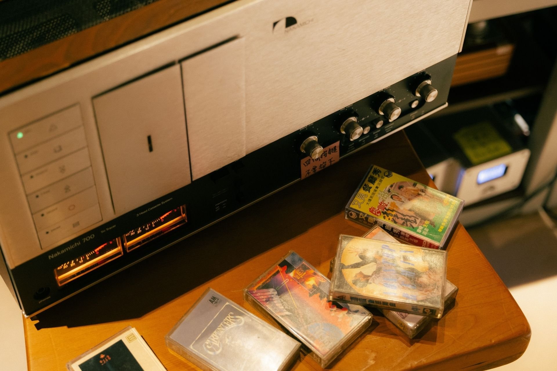 1970年代 NAKAMICHI 三磁頭卡帶錄音座照片