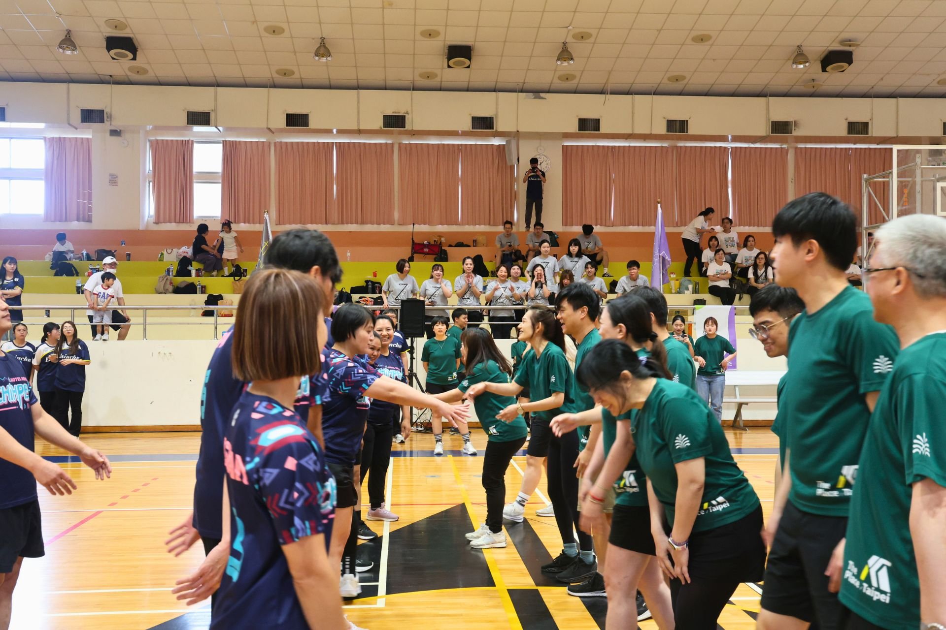 老爺夥伴透過運動交流