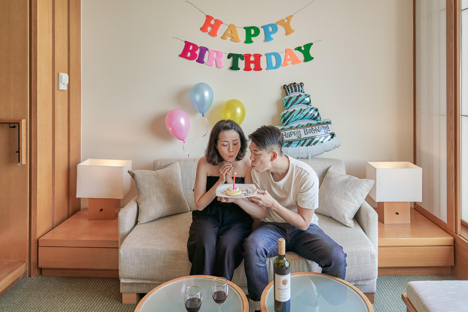 礁溪老爺，壽星生日旅行