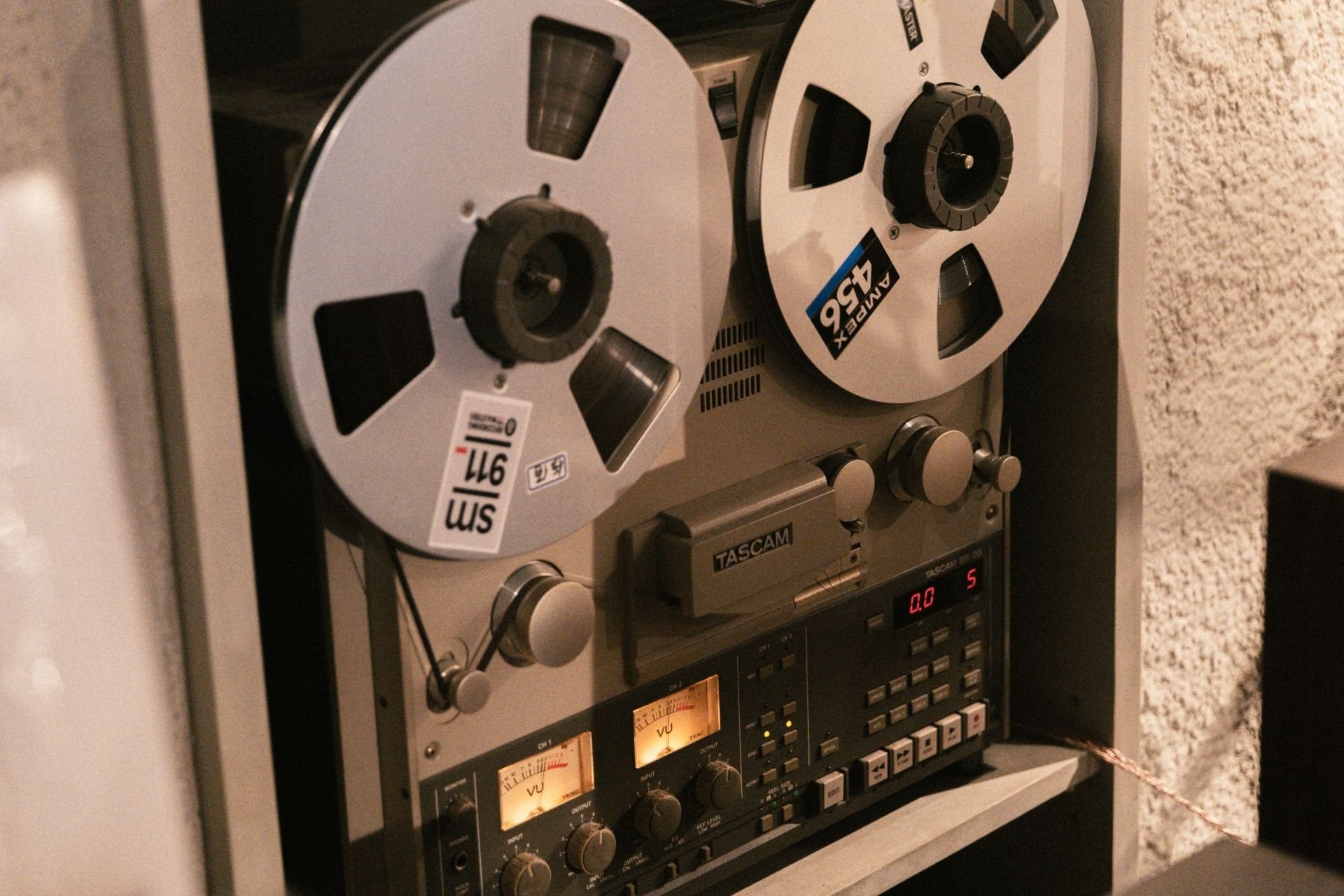 1992年 Tascam BR-20T 盤帶式錄放音機照片