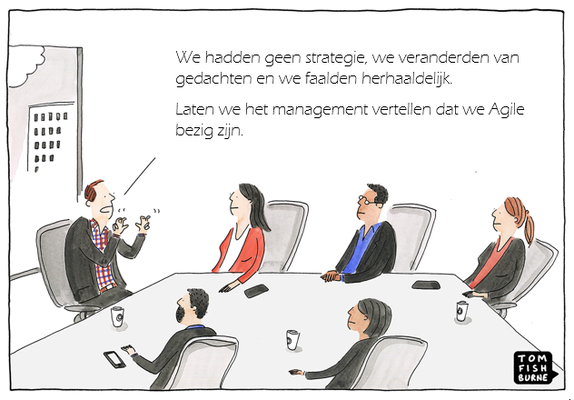 Agile bezig zijn.