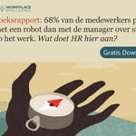 68% van de medewerkers praat liever met robot dan met manager