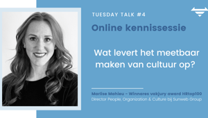 Tuesday Talk #4 | Marlise Mahieu | 2