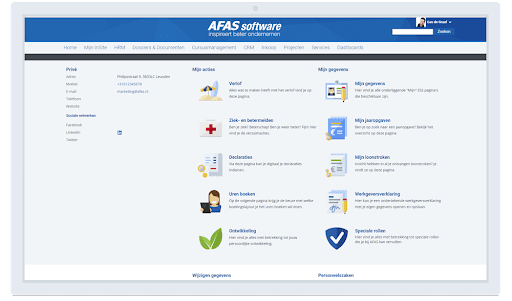 Zelfstandige medewerkers met Employee Self-Service