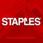 Logo Staples Benelux - totaalleverancier van werkplekoplossingen