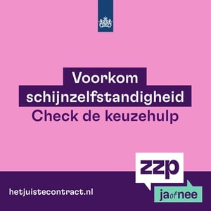 Advertorial SZW ZZP Algemeen Werkgever HRcommunity