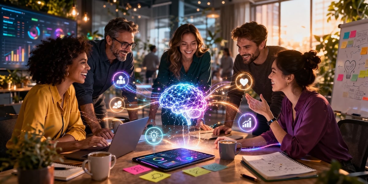 Zet AI in met kompas op employee experience