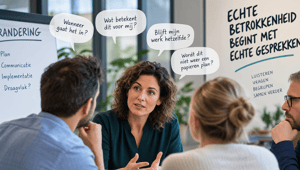 Verandercommunicatie: Als medewerkers jou dezelfde vragen blijven stellen, heb je hen misschien te weinig gevraagd