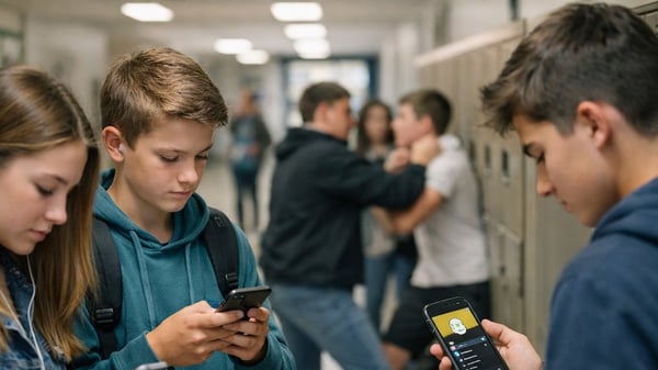 Online ruzies lopen steeds vaker uit op geweld op school