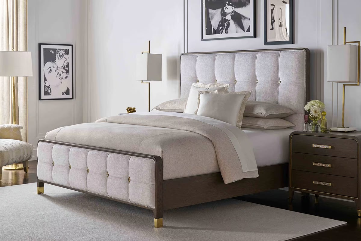 Elegant bedroom interior