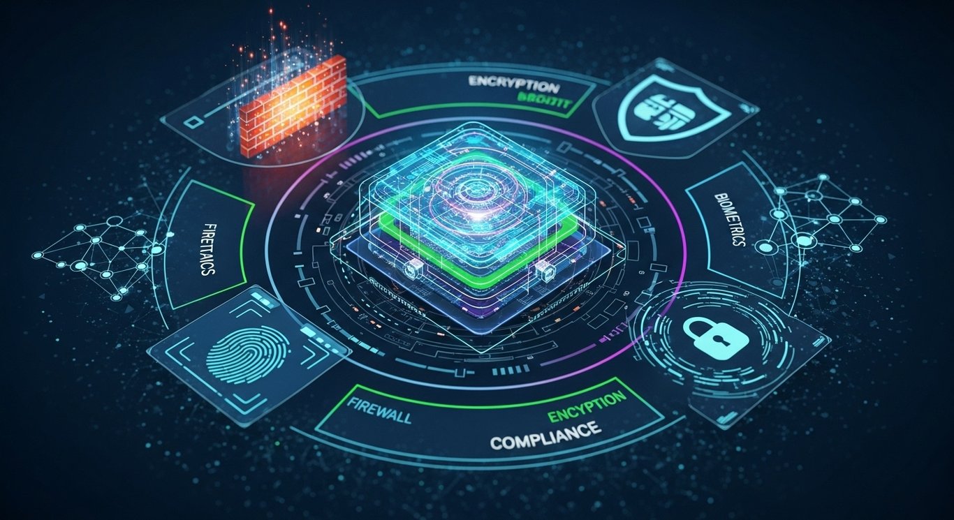 Bank-grade security systems and vault protection