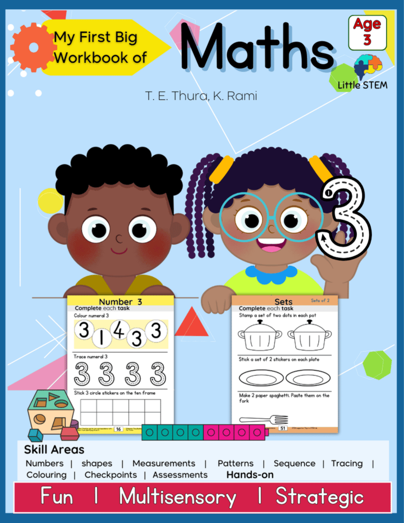 My First Big Workbook of Maths - Age 3