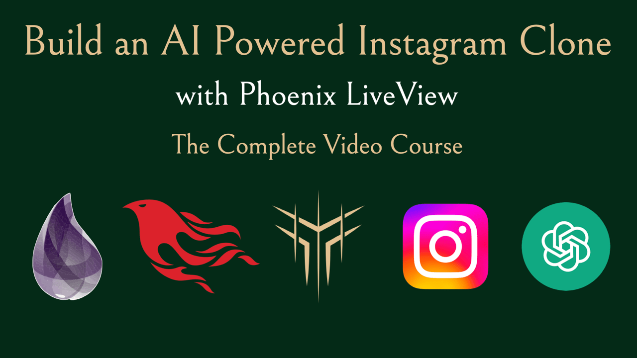 The cover image of the video course